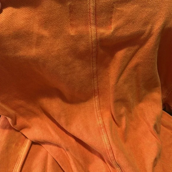 NWT! Urban Outfitters BDG Bristol Twill Work Jacket Rust Orange Large - Picture 7 of 9